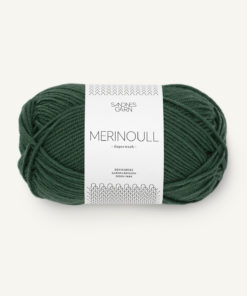 Merinoull Dyp skoggrønn 8581