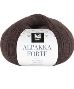 Alpakka Forte - Brun 734