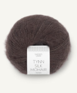 Tynn Silk Mohair Mørk Sjokolade 3880