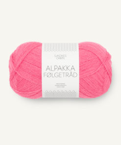 Alpakka Følgetråd Bubblegum Pink 4315