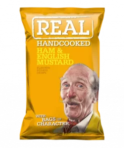 Real Crisps Ham & Mustard