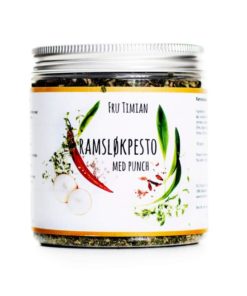 Ramsløkpesto med punsj