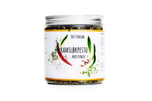 Ramsløkpesto med punsj