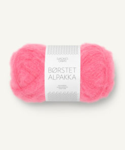 Børstet Alpakka Bubblegum Pink 4315