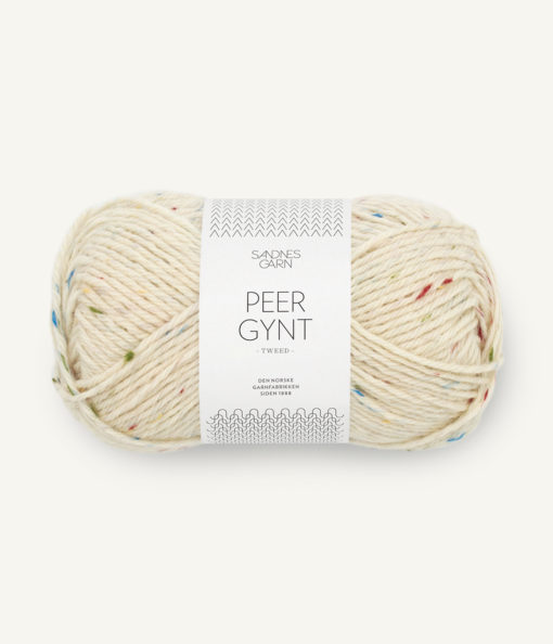 Peer Gynt Natur m/Tutti Frutti Tweed 1044