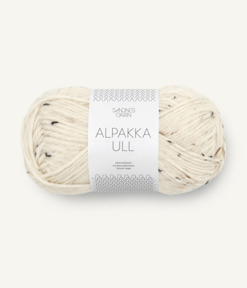 Alpakka Ull Natur Tweed 2523