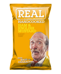 Real Crisps Ham & Mustard