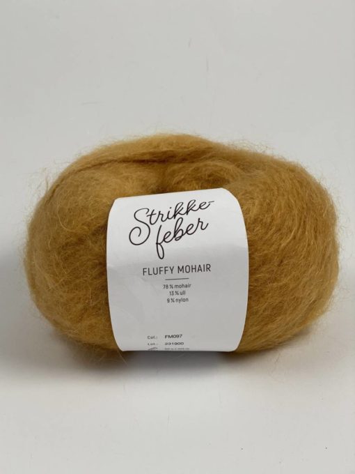 Fluffy Mohair Mustard FM 097