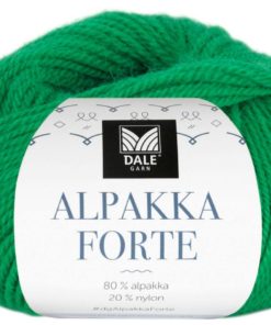 Alpakka Forte - Skarp grønn 738