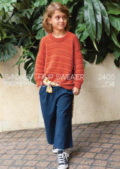 2405 Nr. 4 - Fillip Sweater Junior (Norsk)