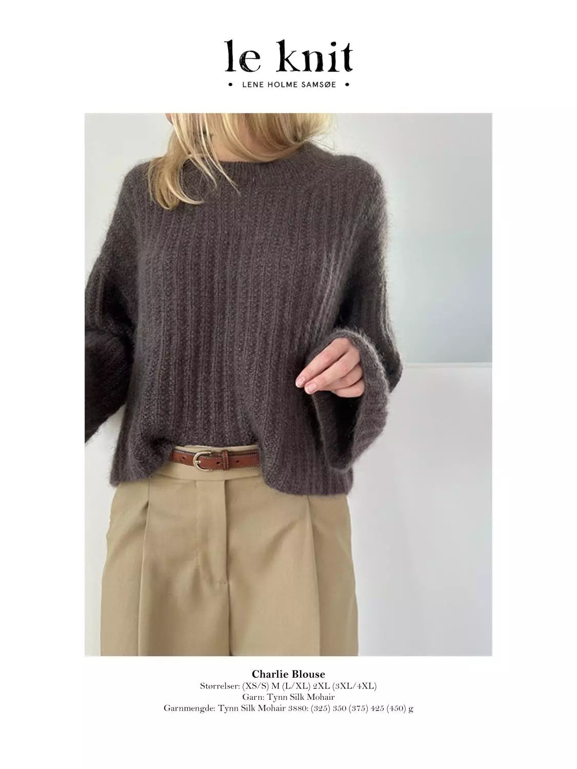 Le Knit Charlie Blouse