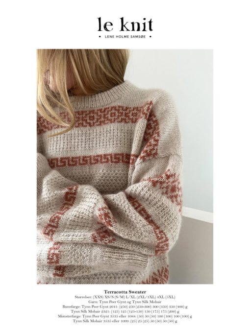 Le Knit Terracotta Sweater