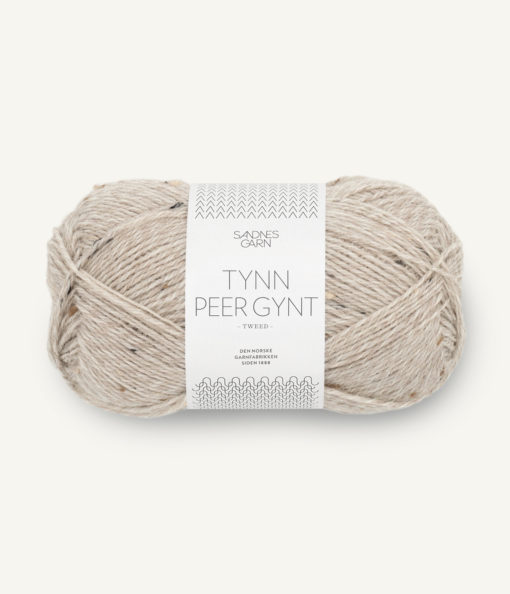 Tynn Peer Gynt Gråbeige Tweed 2655