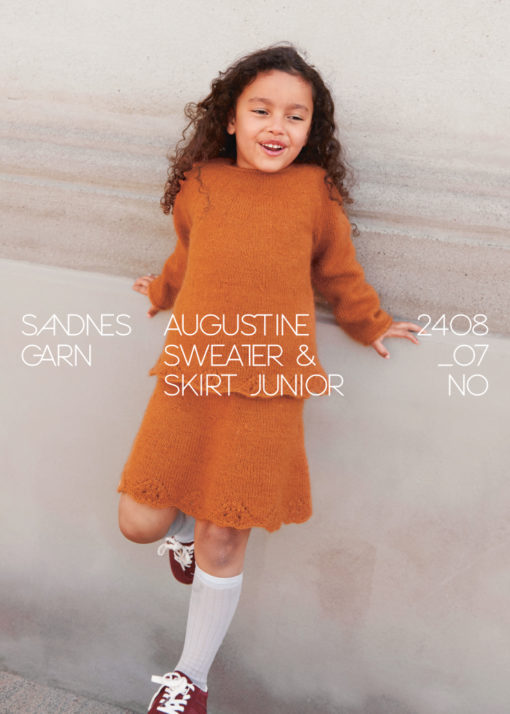 2408 Nr. 7 - Augustin Sweater & Skirt Junior (Norsk)