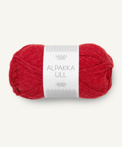 Alpakka Ull Equestrian Red 4227