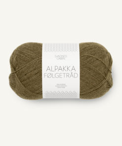 Alpakka Følgetråd Dark Olive 9873