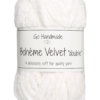 Bohème Velvet "double" Snøkvit