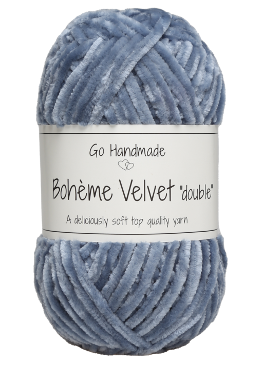 Bohème Velvet "double" blå