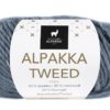 Alpakka Tweed - Blå 104