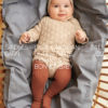 2413 Nr. 2 - Lilja Cardigan, Diaper Pants, Bonnet, Tights