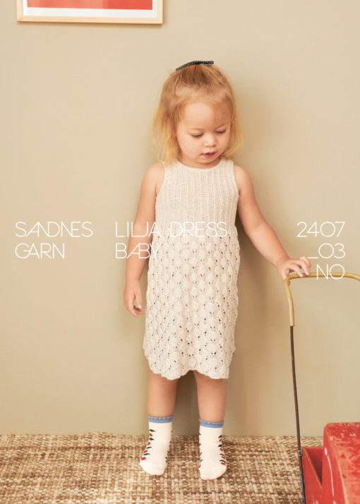 2407 Nr. 3 - Lilja Dress Baby (Norsk)