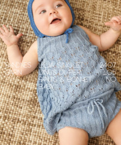 2407 Nr. 5 - Lilja Singlet, Linus Diaper Pants & Bonnet (Nor