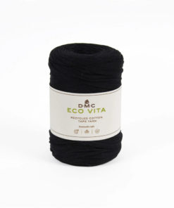 DMC ECO VITA BÅND GARN 250g Svart