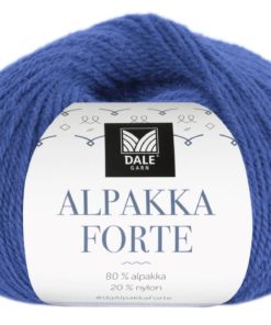 Alpakka Forte - Kongeblå