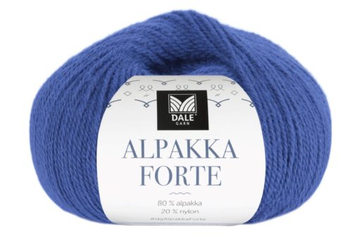 Alpakka Forte - Kongeblå