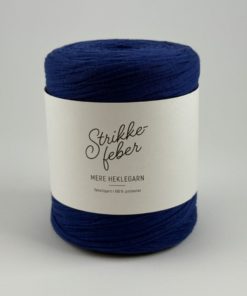 Mere Heklegarn Mørkblå 87