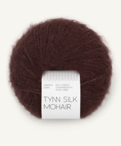 Tynn Silk Mohair Dark fudge 4381
