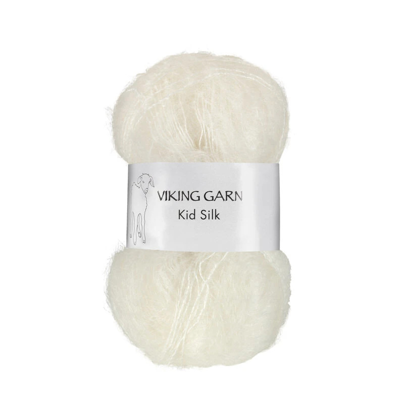 Kid Silk Naturhvit 302