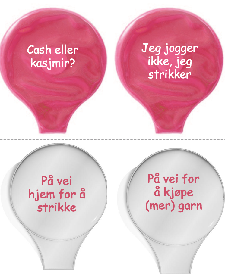 Strikkerefleks norske tekster