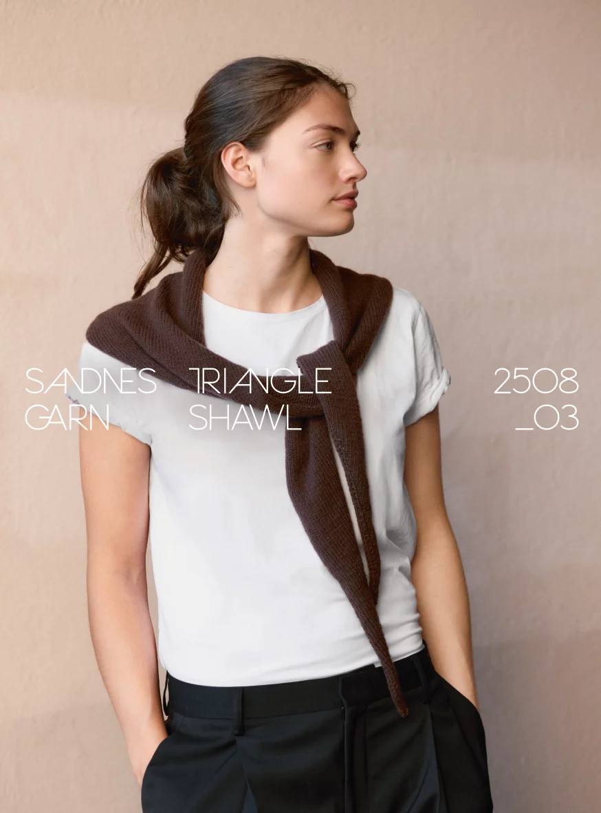 2508 Nr. 3 - Triangle Shawl (Norsk)