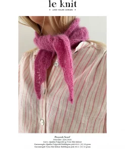 Le Knit Peacock Scarf