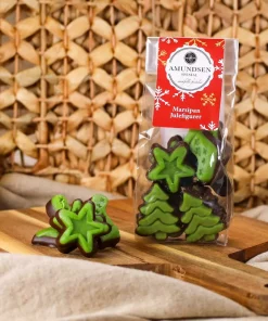 Amundsen Marsipan juletre m/mørk sjokolade