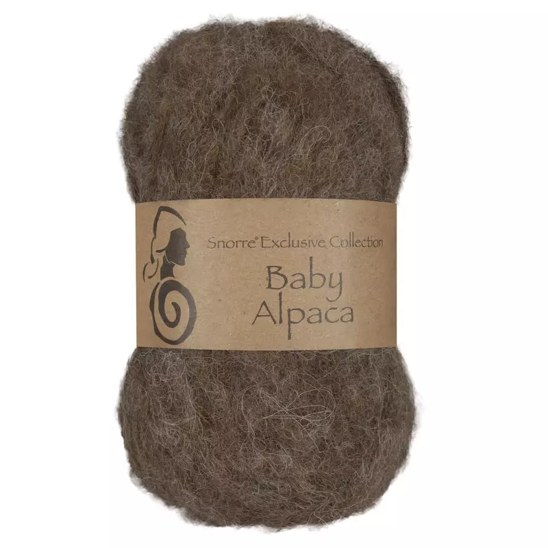 Snorre Baby Alpaca Brun 308