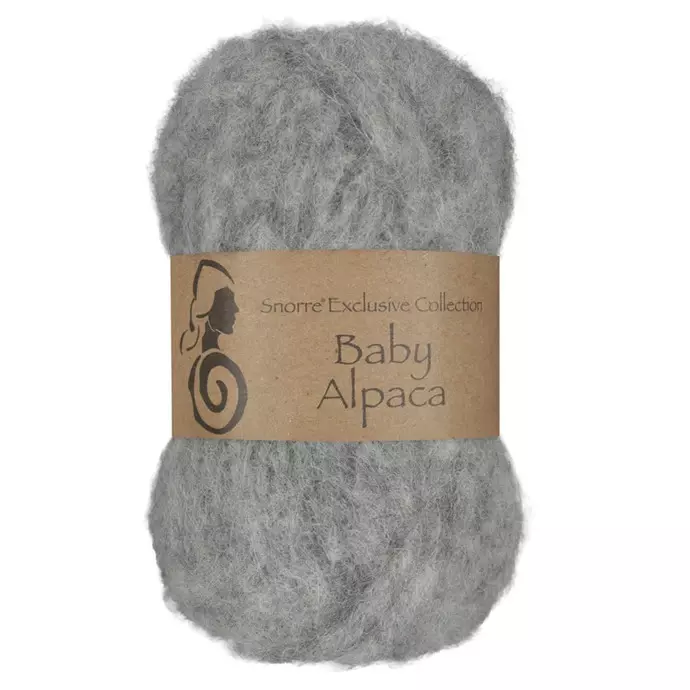 Snorre Baby Alpaca Grå 315