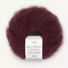 Ballerina Chunky Mohair Dyp Burgunder 4372