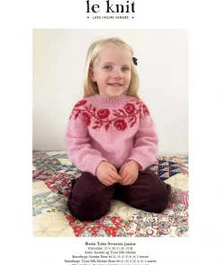 Le Knit Rosie Yoke Sweater Junior