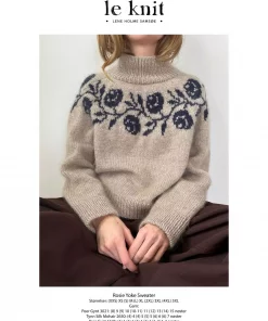 Le Knit Rosie Yoke Sweater