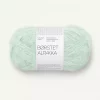 Børstet Alpakka Mint Green 7911