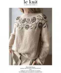 Le Knit Rosie Yoke Blouse