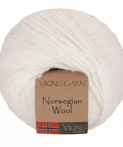 Norwegian Wool 400 Kvit