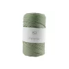 Shimmer heklegarn Lysgrøn/sølv 43