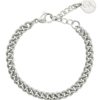 Lourdes Chain Bracelet - Steel