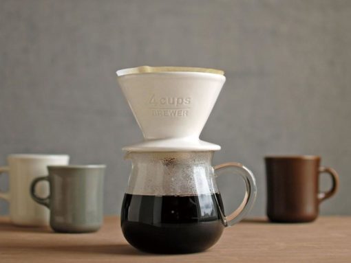 Coffee Brewer 2cups - Hvit