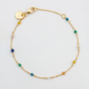 Santa Monica Bead Chain Bracelet - Gold