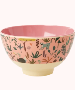 Melamine Bowl Jungle - Pink