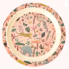 Melamine Lunch Plate Jungle - Pink